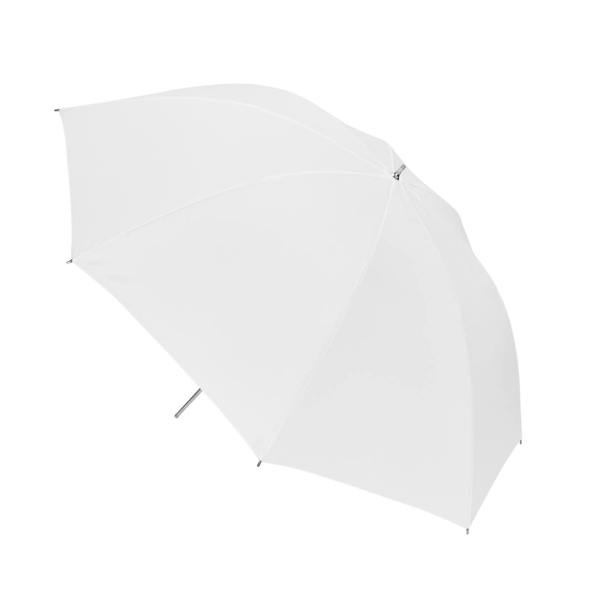 Alt View 4. Glow - Glow 40" White Umbrella with Removable Silver/Black Layer.