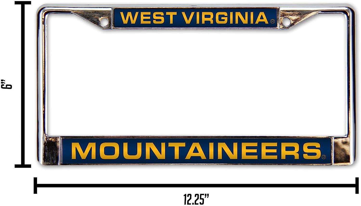 WEST VIRGINIA  
MOUNTAINEERS  

6"  
12.25"