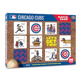 YouTheFan - Chicago Cubs Licensed Memory Match Game - Multicolor