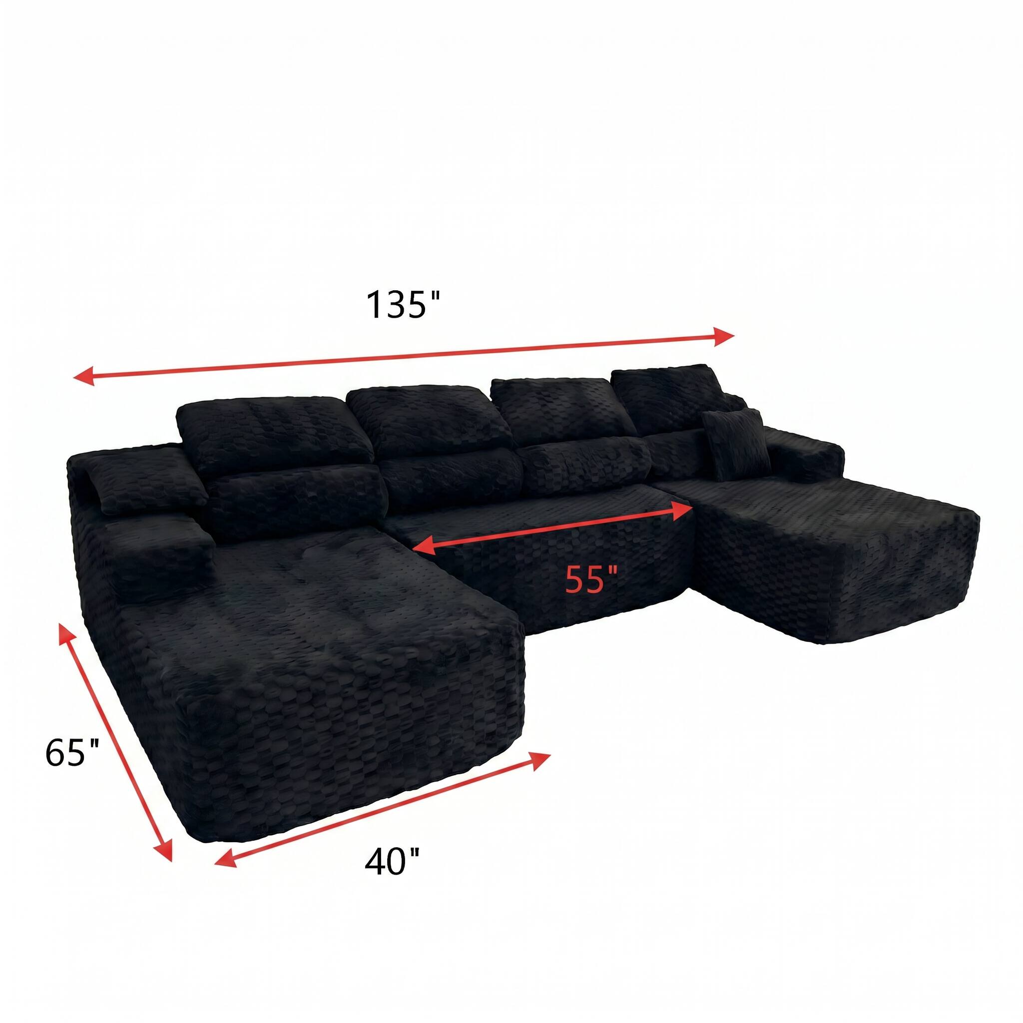 135" 55" 65" 40"