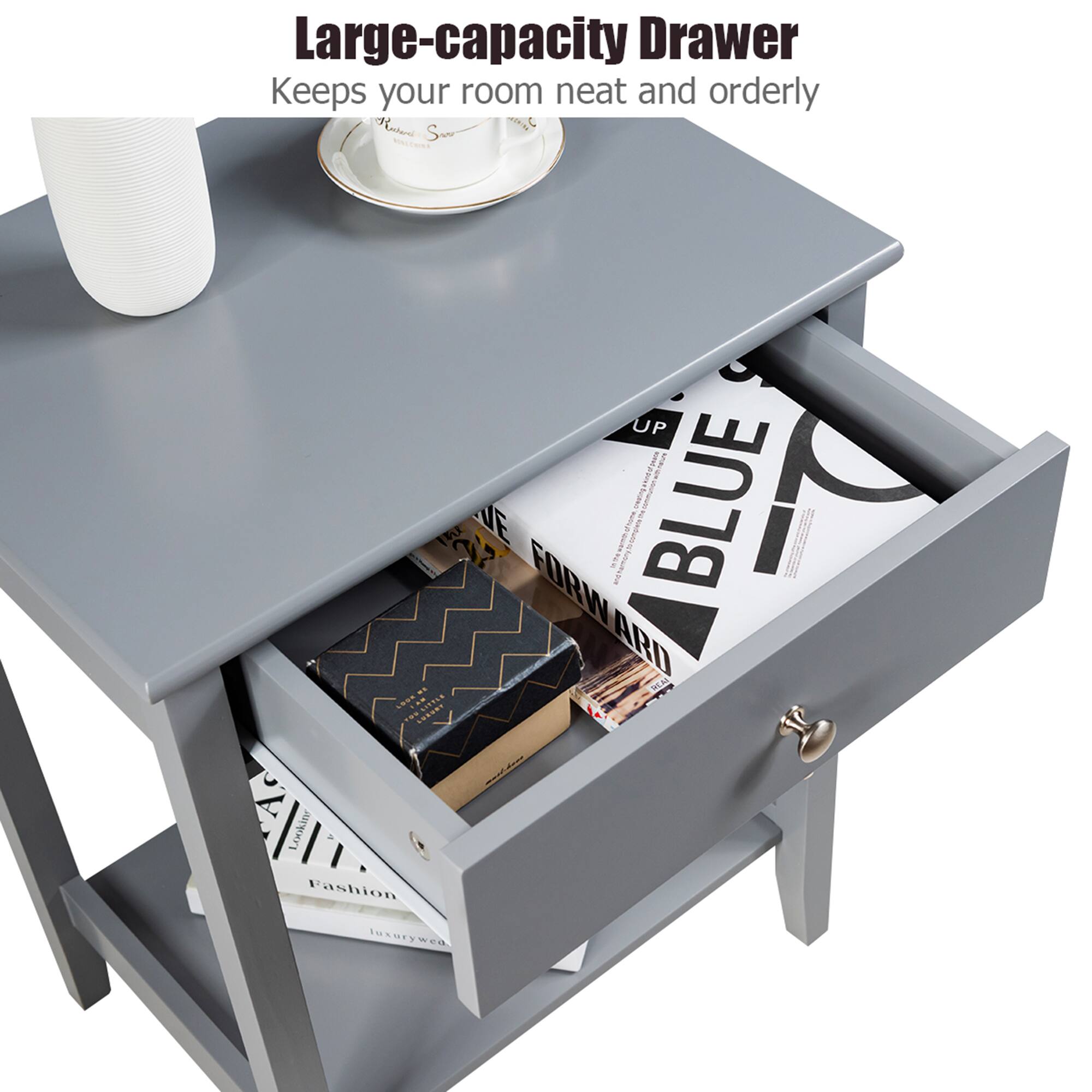 Large-capacity Drawer Keeps your room neat and orderly