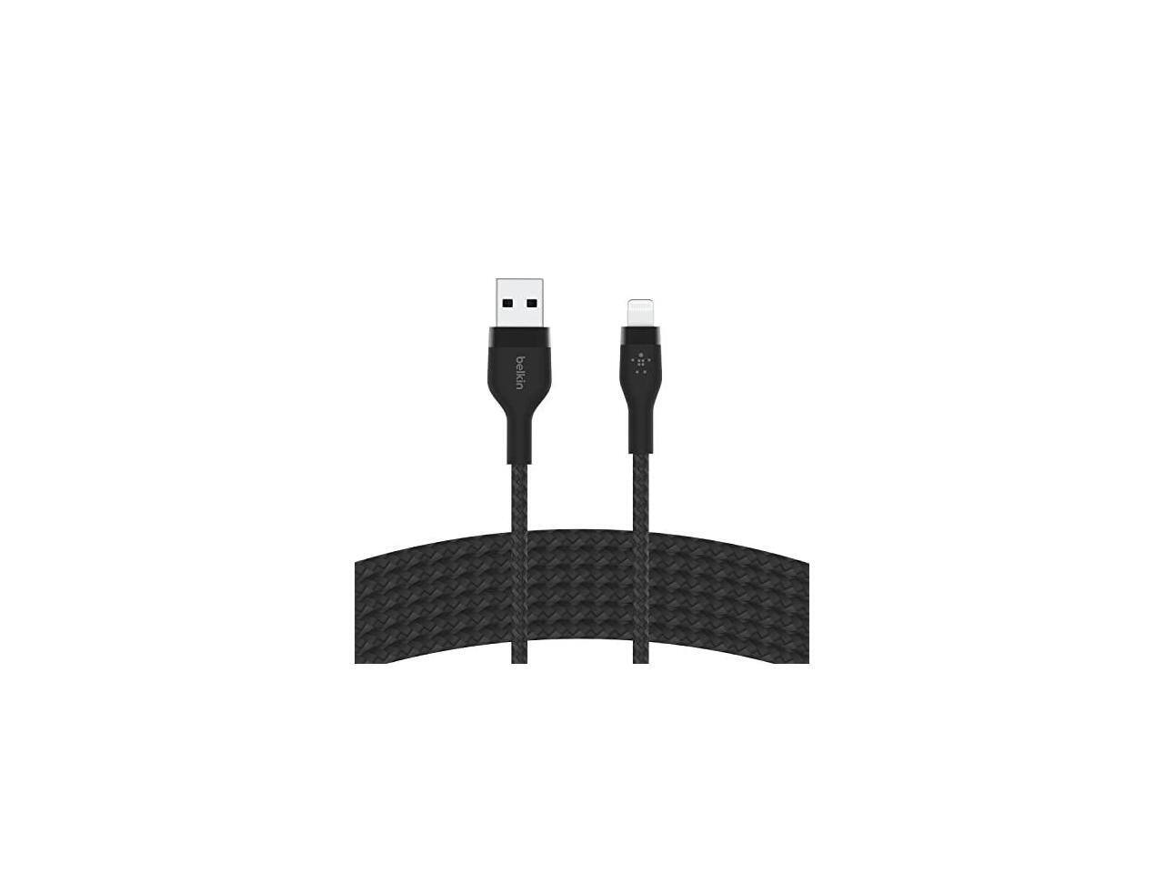 Alt View 4. Belkin - BELKIN CAA010BT3MBK Black Lightning Cables - 9.84ft..