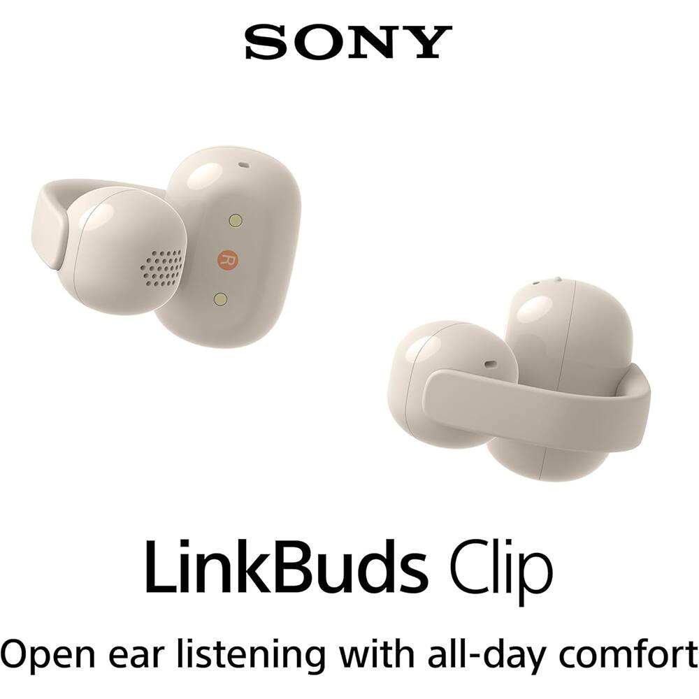 SONY

LinkBuds Clip

Open ear listening with all-day comfort
