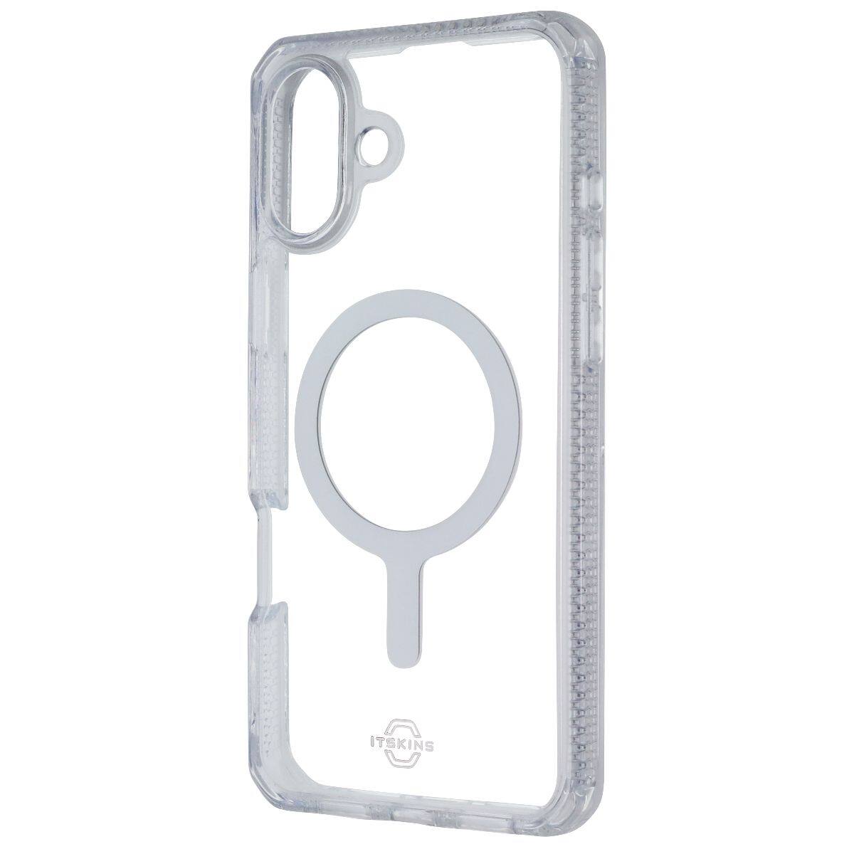 Back. Itskins - Hybrid_R Mood MagSafe Case for Apple iPhone 16 Plus - Purple Multicolor.