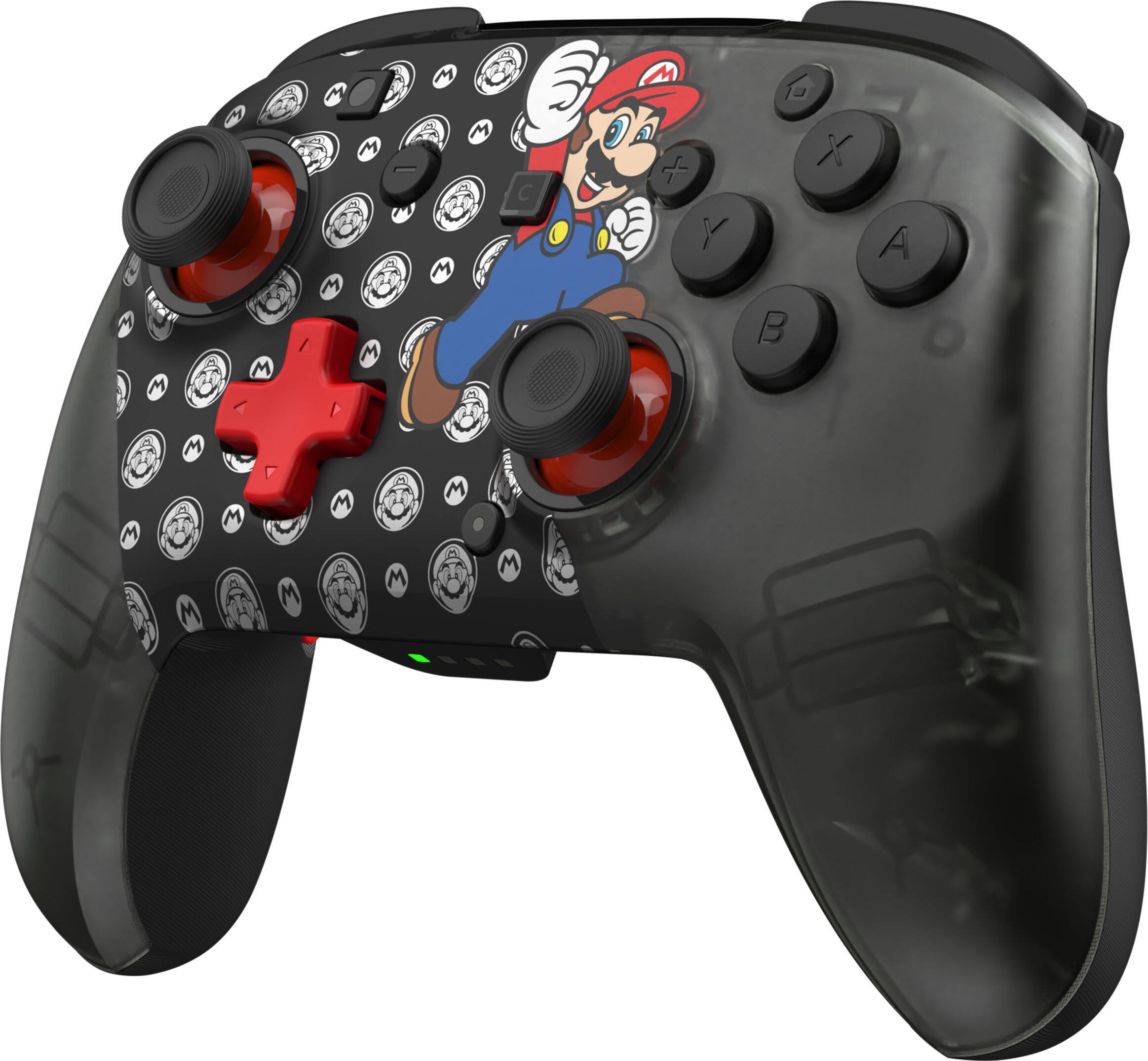 Alt View 6. Turtle Beach - Rematch Wireless Gaming Controller for Nintendo Switch 2, Nintendo Switch, Switch Lite, & OLED Model - Super Mario Jump.