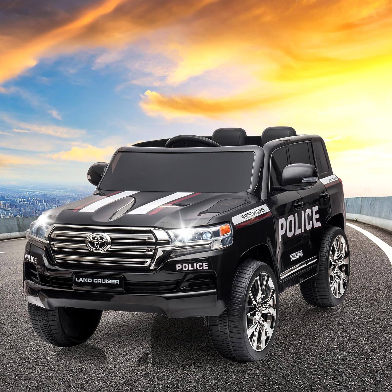 POLICE LAND CRUISER POLICE 10 DE7 A80 0.208 9 10 R0D POLICE WECFAR