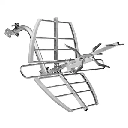 Front. RCA - Rca Ant705e Attic/outdoor Hdtv Antenna - Silver.