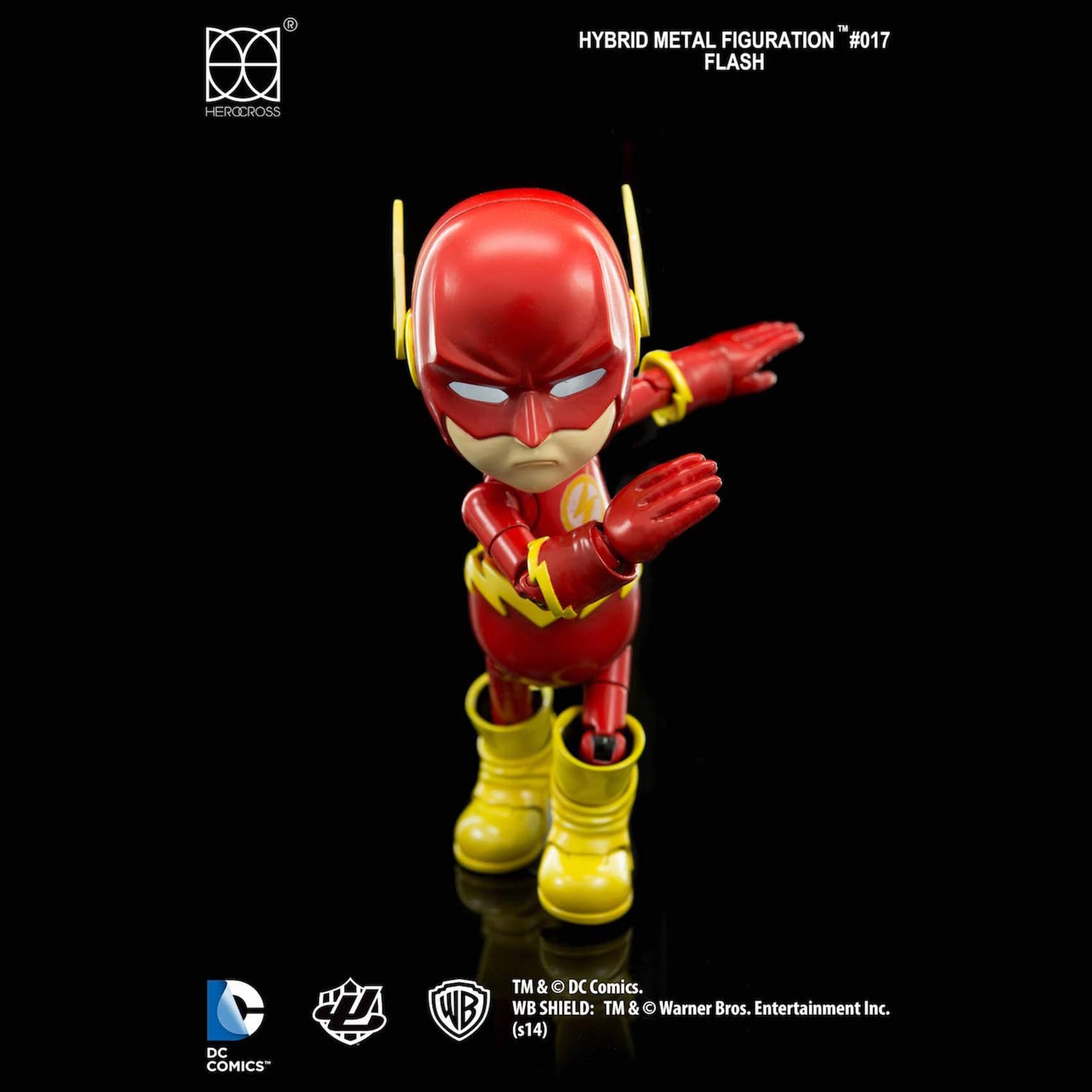 HYBRID METAL FIGURATION™ #017 FLASH

HEROCROSS

DC COMICS™ - A WB™ & DC Comics. WB SHIELD: TM & Warner Bros. Entertainment Inc. (s14)