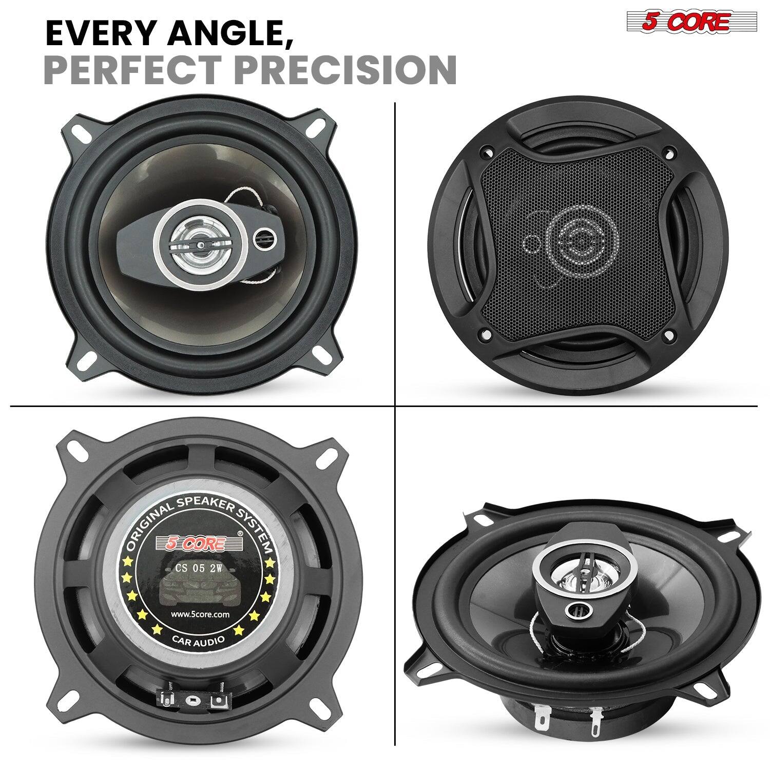 EVERY ANGLE, PERFECT PRECISION 5 CORE SPEAKER ORIGINAL 5 CORE SYSTEM Cs 05 2V www.Score.com CAR AUDIO