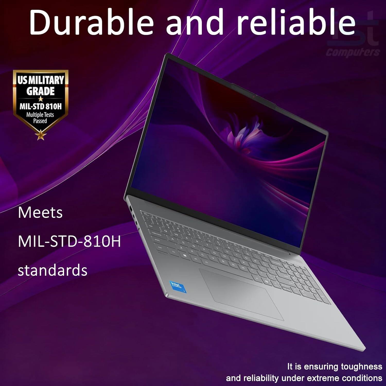 Durable and reliable

US MILITARY GRADE  
MIL-STD 810H  
Multiple Tests Passed

Meets MIL-STD-810H standards

It is ensuring toughness and reliability under extreme conditions