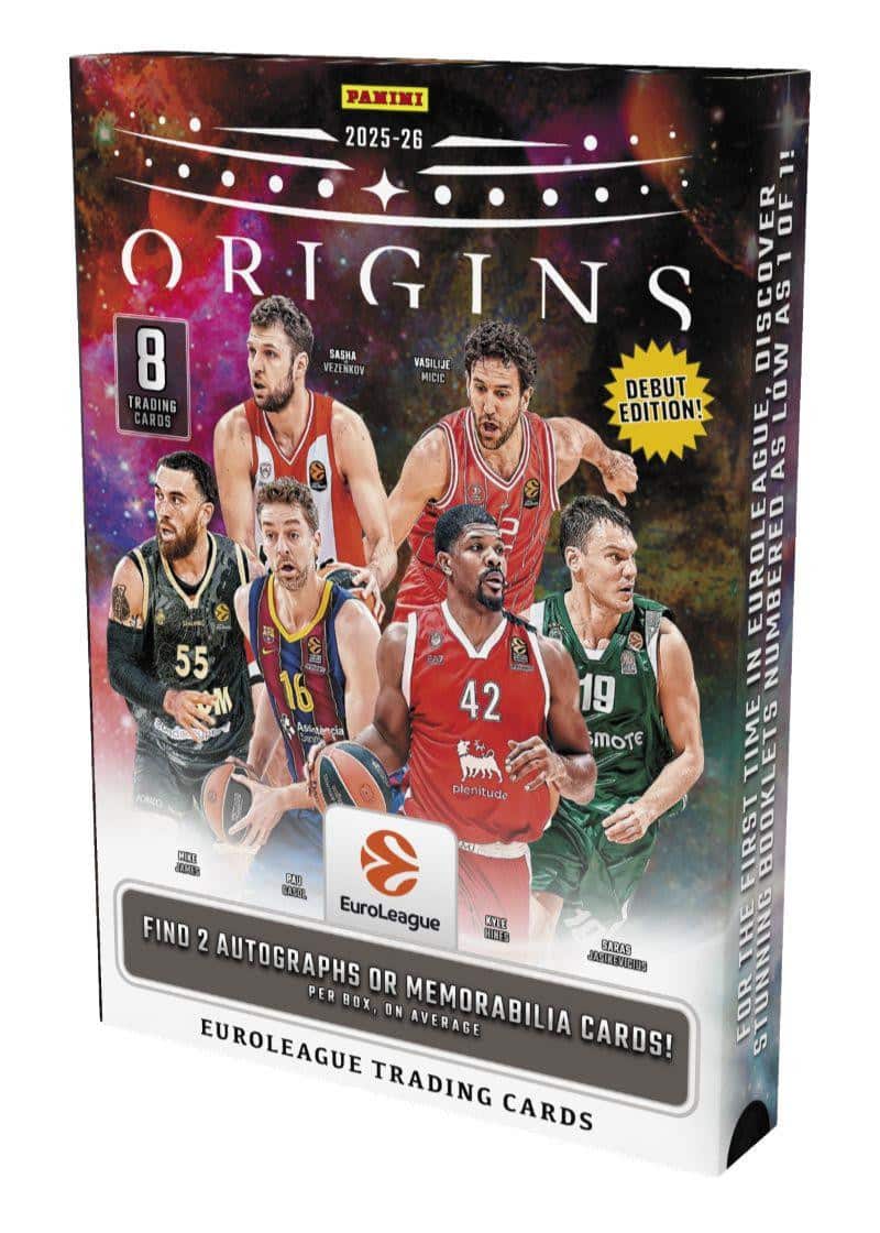 2025/26 Panini Origins Euroleague Basketball Hobby Box