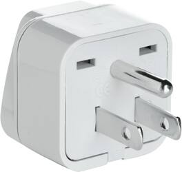 Travel Smart Conair Type B For Worldwide Adapter Plug In - White