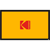 Front. Kodak - 100” Projector Screen, Fixed Frame Projector Screen with Velvet Frame & Wall Mount Kit.