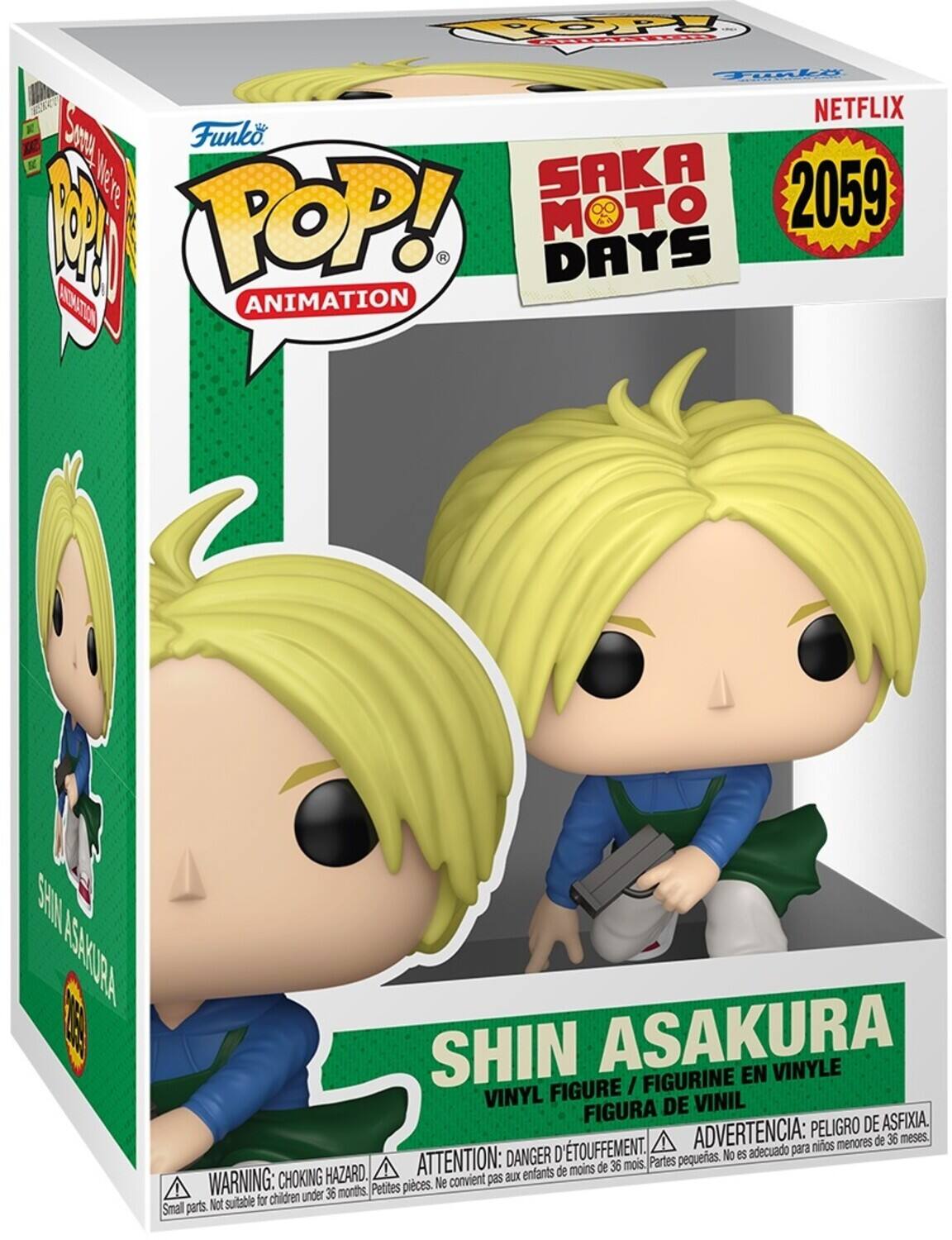 TOOPY Fl Fonle EXRY NETFLIX 1 D S Funko M SMere ere Y SAKA .. TO 2059 S POP! M DAYS ATI ANIMATION SHIN ASAKURA YEA SHIN ASAKURA FIGURINE EN VINYLE FIGURE / VINYL DE VINIL FIGURA DE ASFIXIA. ADVERTENCIA: PELIGRO meses. nios menores de 36 ATTENTION: DANGER D'TOUFFEMENT. Partes pequeas. No es adecuado para de moins de 36 mois CHOKING HAZARD. convient pas aux enfants WARNING: under 36 months Petites pieces. Ne Not suitable for children Small parts.