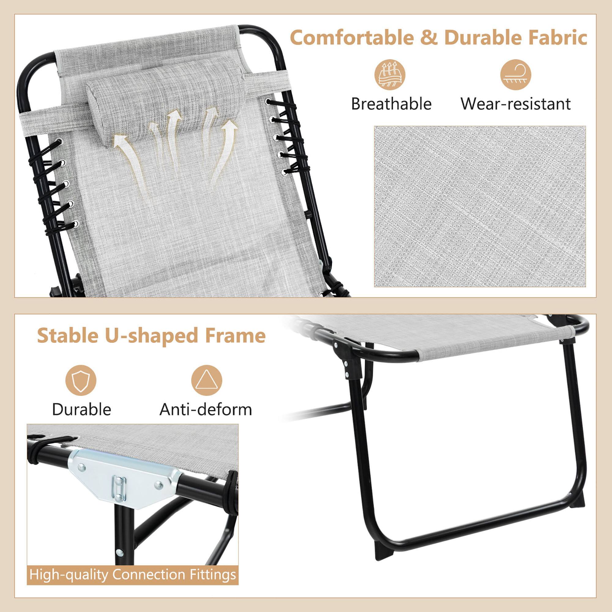Comfortable & Durable Fabric
Breathable
Wear-resistant
Stable U-shaped Frame
Durable
Anti-deform
High-quality Connection Fittings
