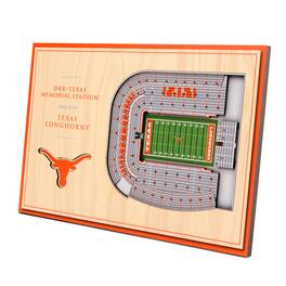 YouTheFan - Texas Longhorns 14'' x 10.5'' 3D StadiumViews Desktop Display - Brown