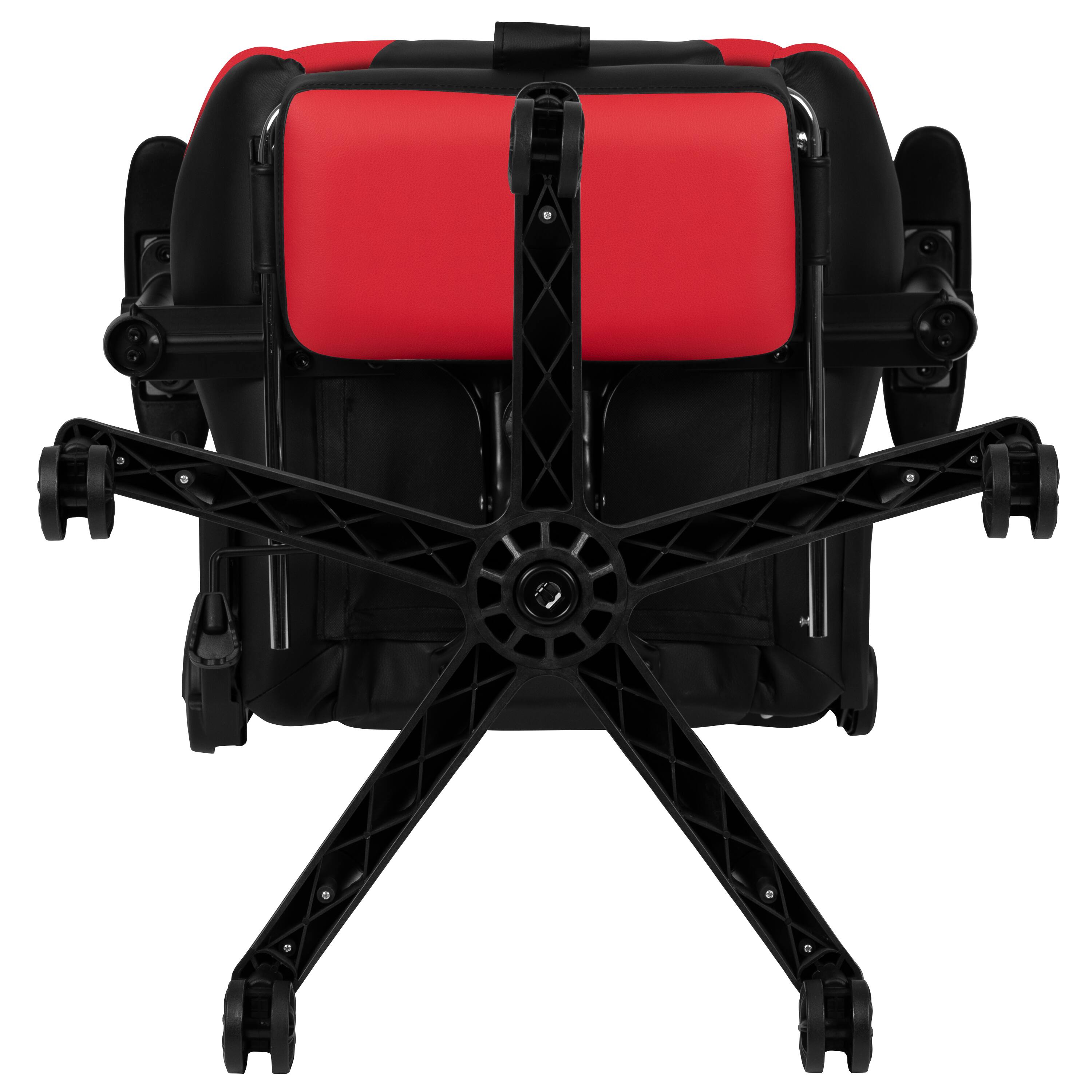 Alt View 9. Emma + Oliver - Z300 Gaming Racing Office Ergonomic PC Chair with Reclining Back and Footrest - Red.