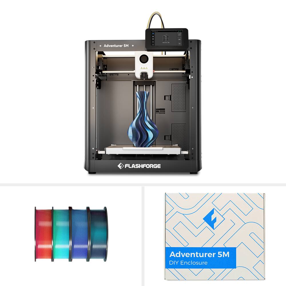 Adventurer 5M  
DIY Enclosure  

FLASHFORGE  

Adventurer 5M  
DIY Enclosure