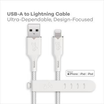 USB-A to Lightning Cable  
Ultra-Dependable, Design-Focused  
Made for iPhone iPad iPod