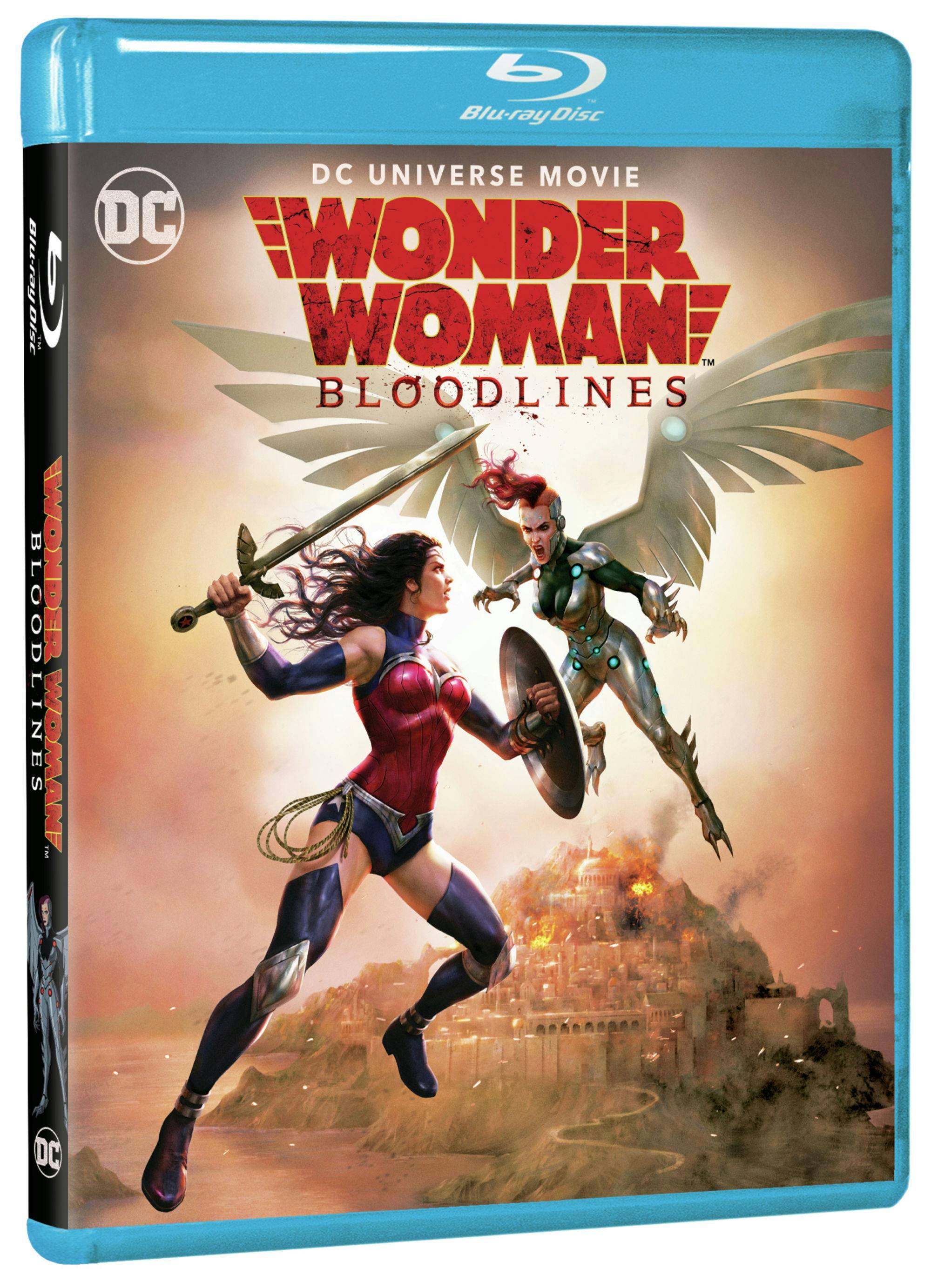 Angle. Wonder Woman: Bloodlines (Blu-ray + DVD + Digital HD) [Blu-ray].