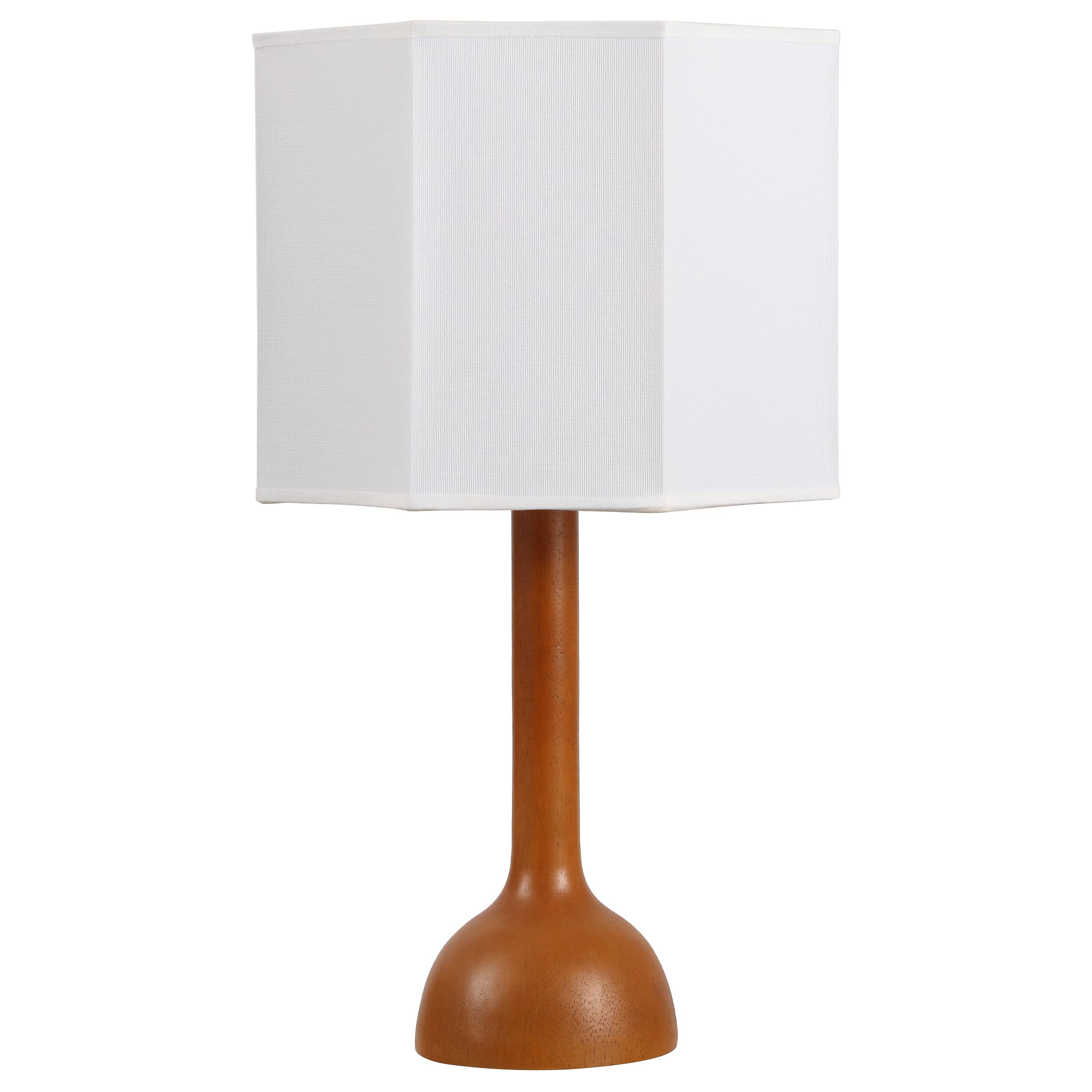 Alt View 7. Jonathan Y - Lisbet 21 in. Mid-Century Modern Tubular Gourd Resin LED Table Lamp with Octagonal Shade, Brown - Brown.