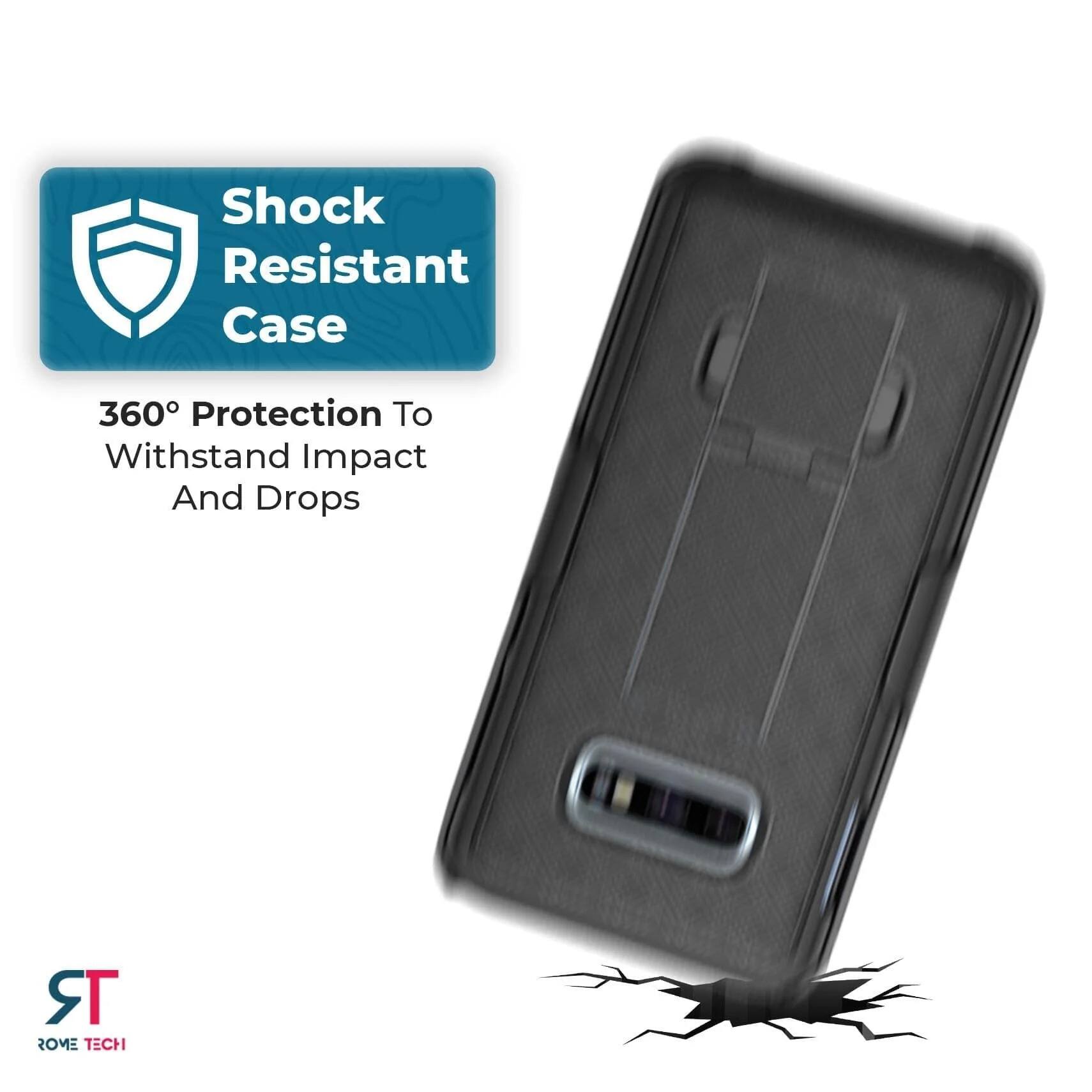 Shock Resistant Case  
360° Protection To Withstand Impact And Drops  
TR ROME TECH