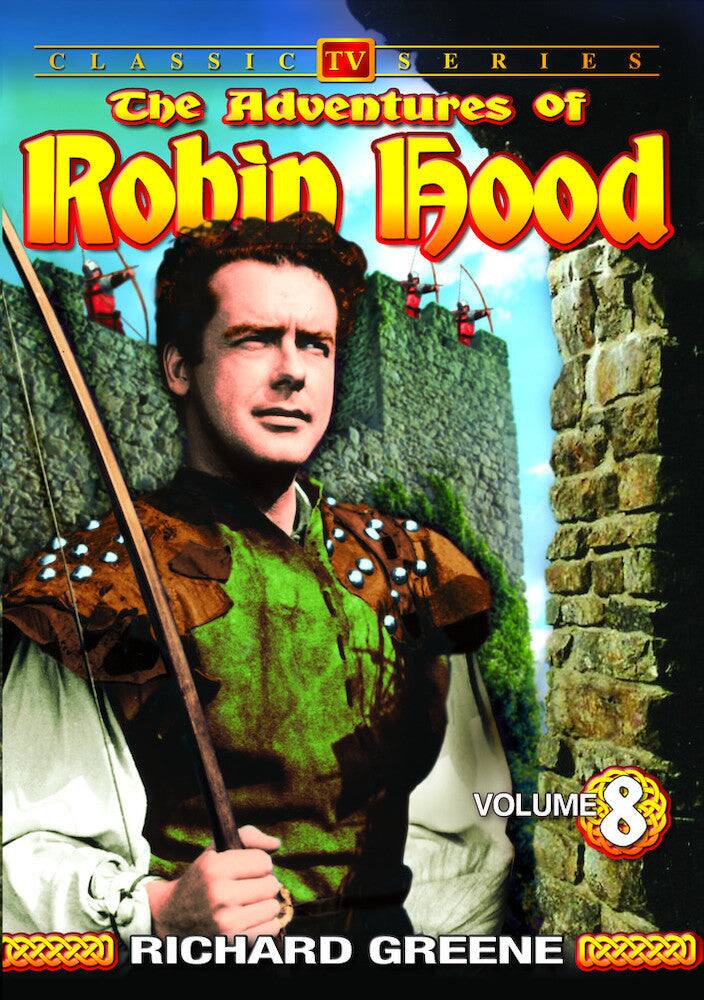 Front. Adventures of Robin Hood - Volume 8 - DVD.