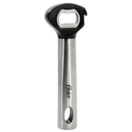 Oster - Baldwin 6 Inch Manual Stainless Steel Bottle Opener - Silver