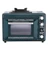 VEVOR - Outdoor Oven, 2-in-1 Portable Gas Camping Stove Oven Combo, Adjustable Fire, 60-Minute Timer, Windproof - Green
