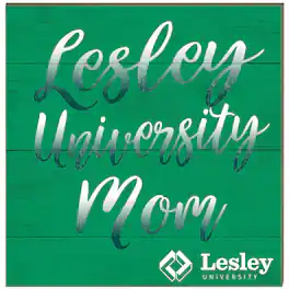 Jardine - Lesley Lynx 10'' x 10'' Mom Plaque - Green