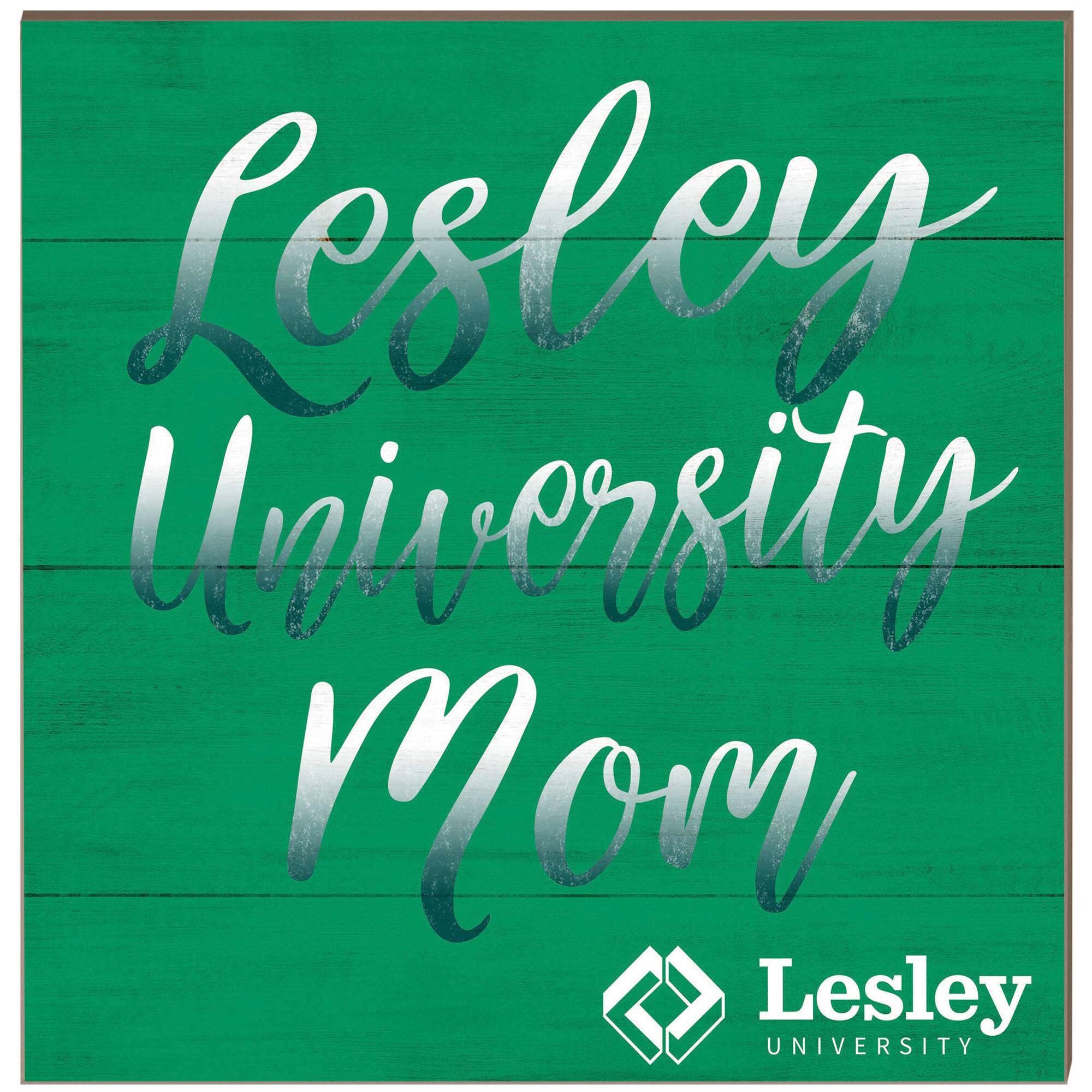 Lesley Lynx 10'' x 10'' Mom Plaque