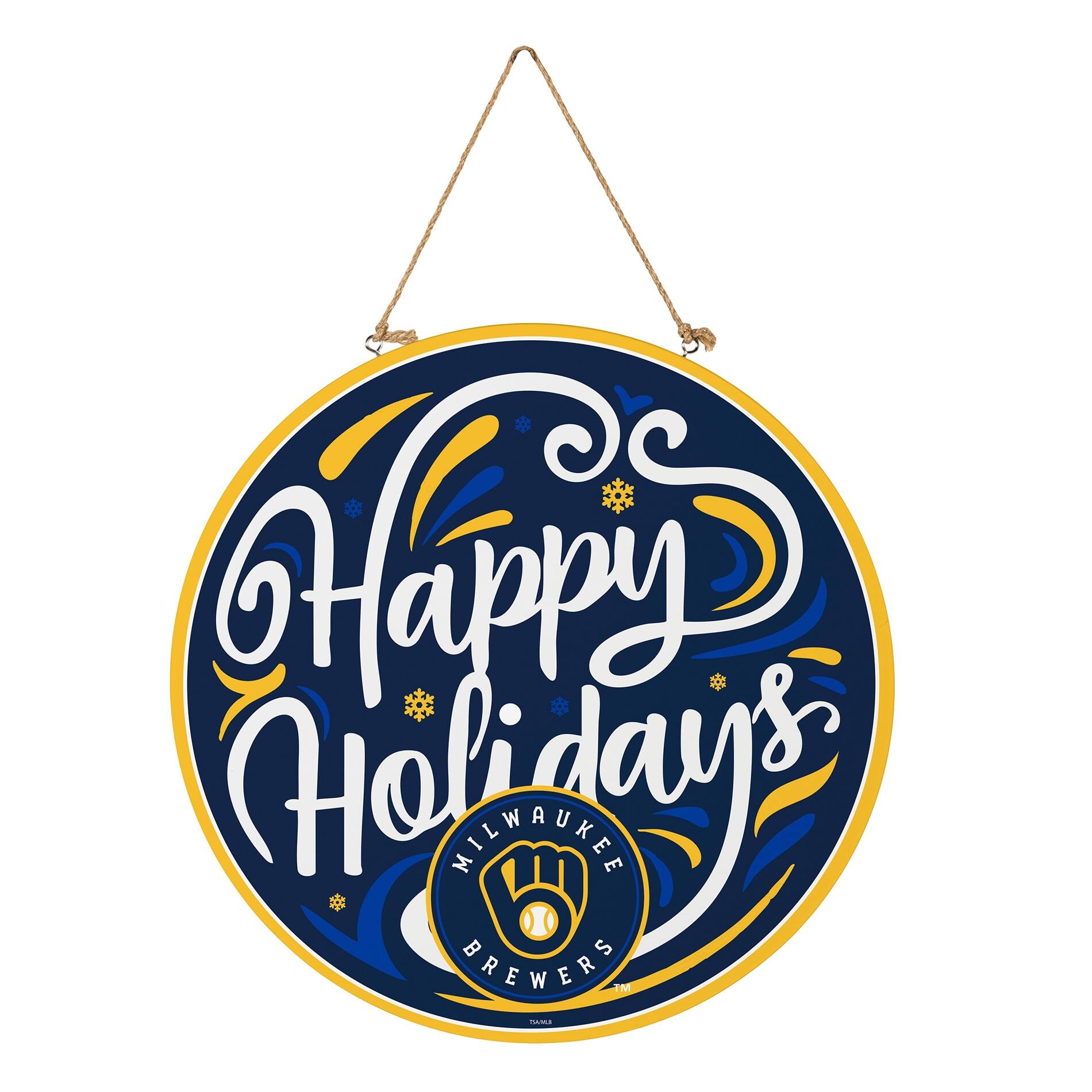 Happy Holidays  
Milwaukee Brewers