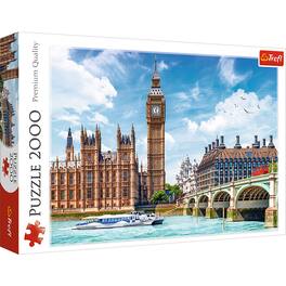 Trefl - Red 2000 Piece Puzzle - Big Ben, London, England
