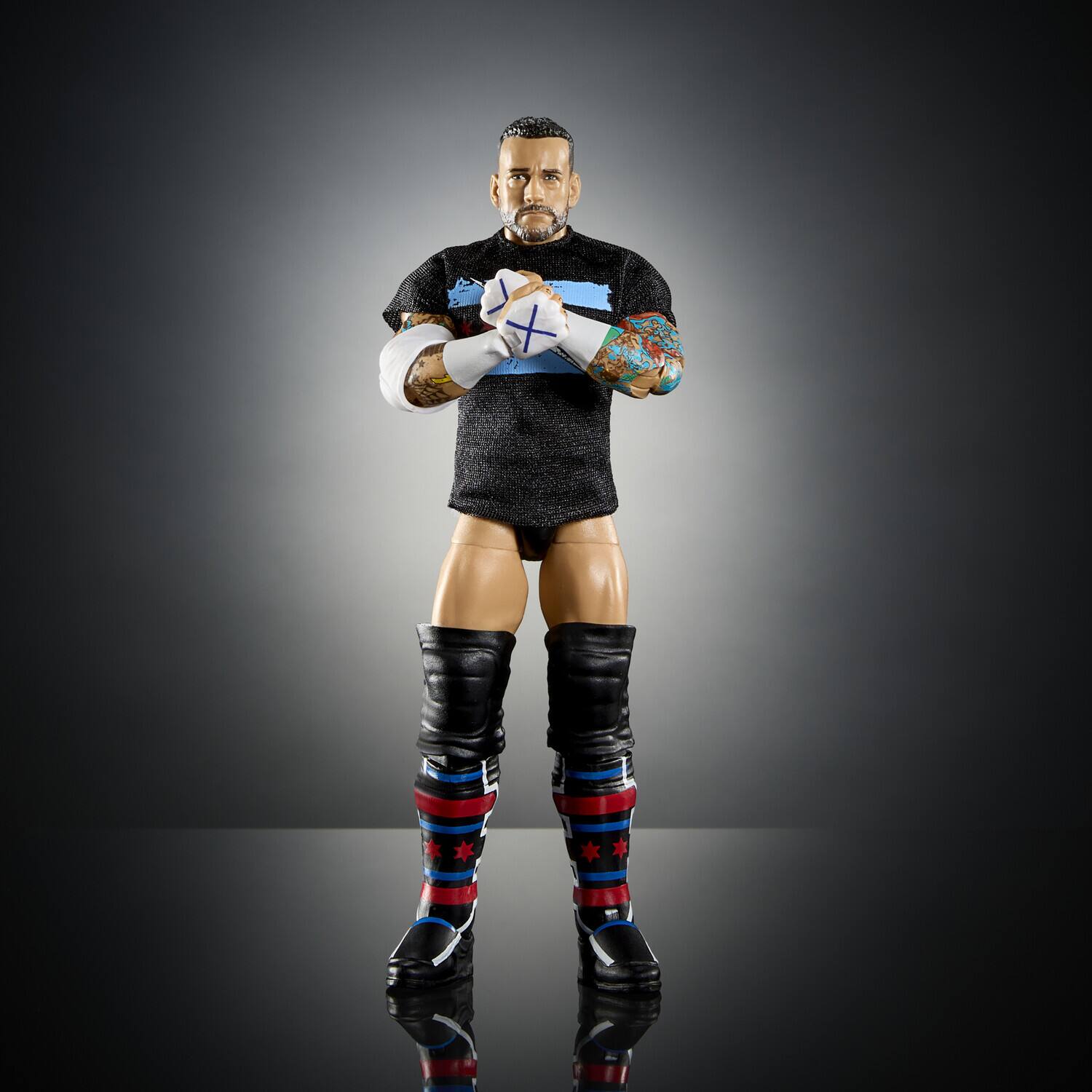 Alt View 1. Mattel - Mattel Collectible - WWE Elite Collection 6" CM Punk Action Figure   - Collectibles - Multicolor.