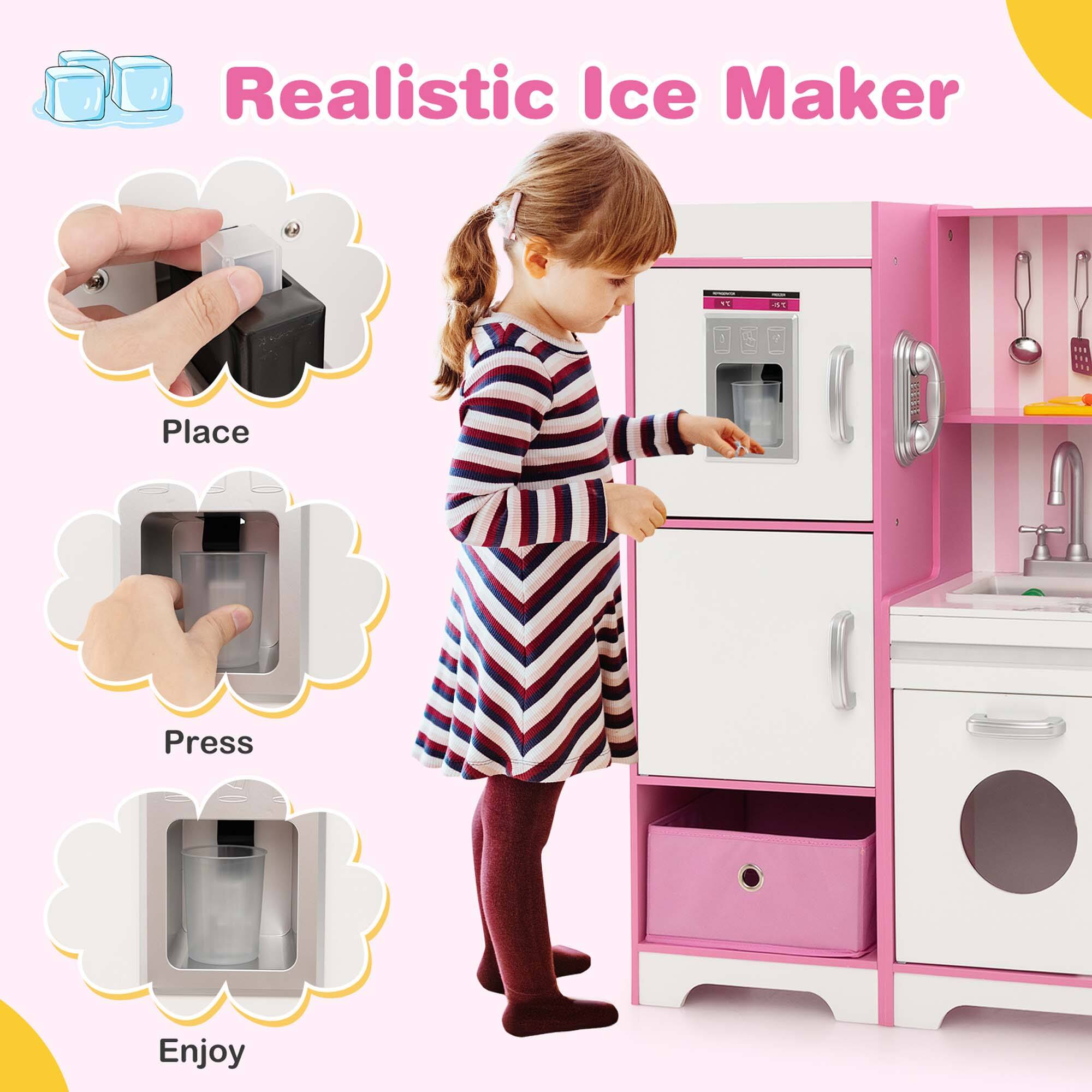 Realistic Ice Maker

Place
Press
Enjoy