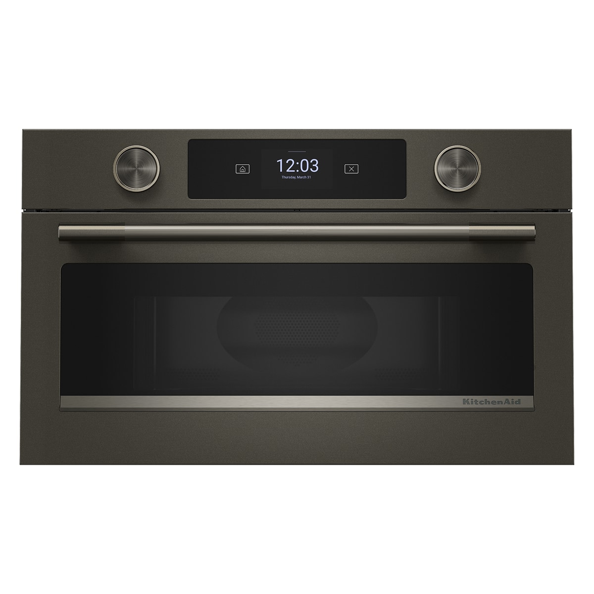 KitchenAid - 1.4 Cu. Ft. Built-In Microwave with Air Fry - Black Ore