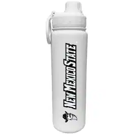 The Fanatic Group - New Mexico State Aggies 24oz. Stainless Sport Bottle - White
