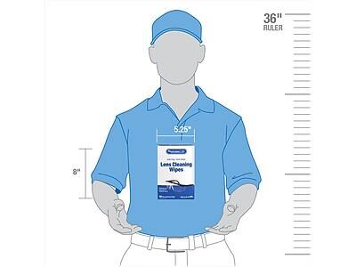 36" Ruler  
5.25"  
8"  
Less Cleaning Wipes