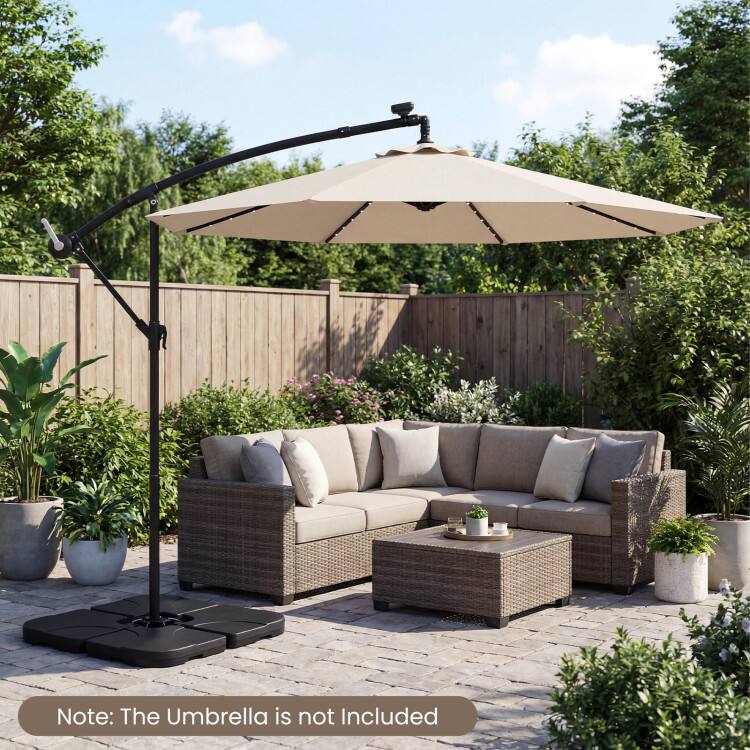 Note: The Umbrella is not Included