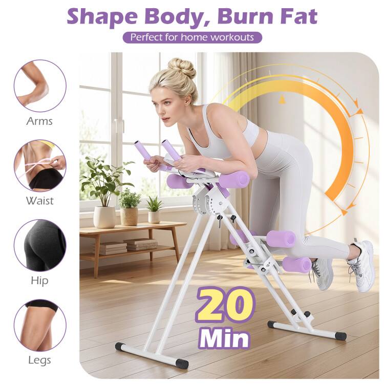 Shape Body, Burn Fat  
Perfect for home workouts  

Arms  
Waist  
Hip  
Legs  

20 Min