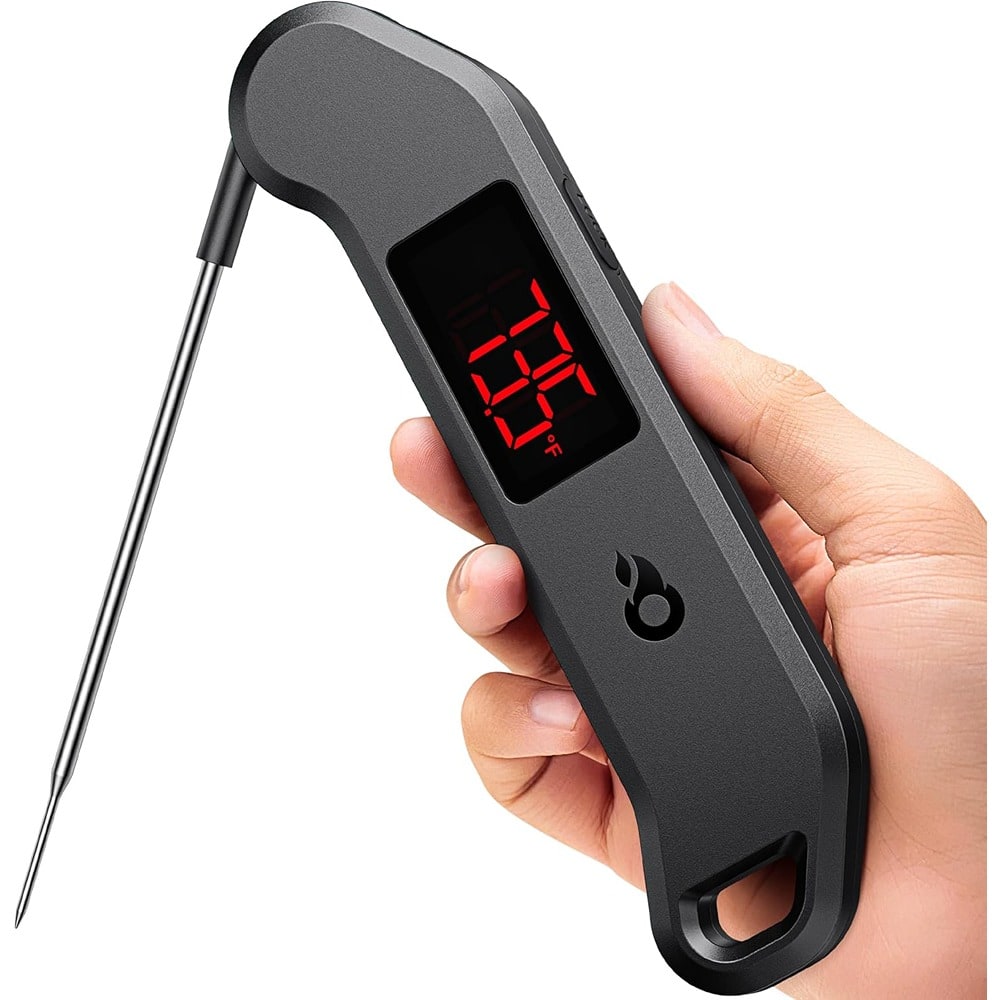 PARKER SLATER - Professional Digital Meat Thermometer – 1 Sec Read, ±0.5℉, Black