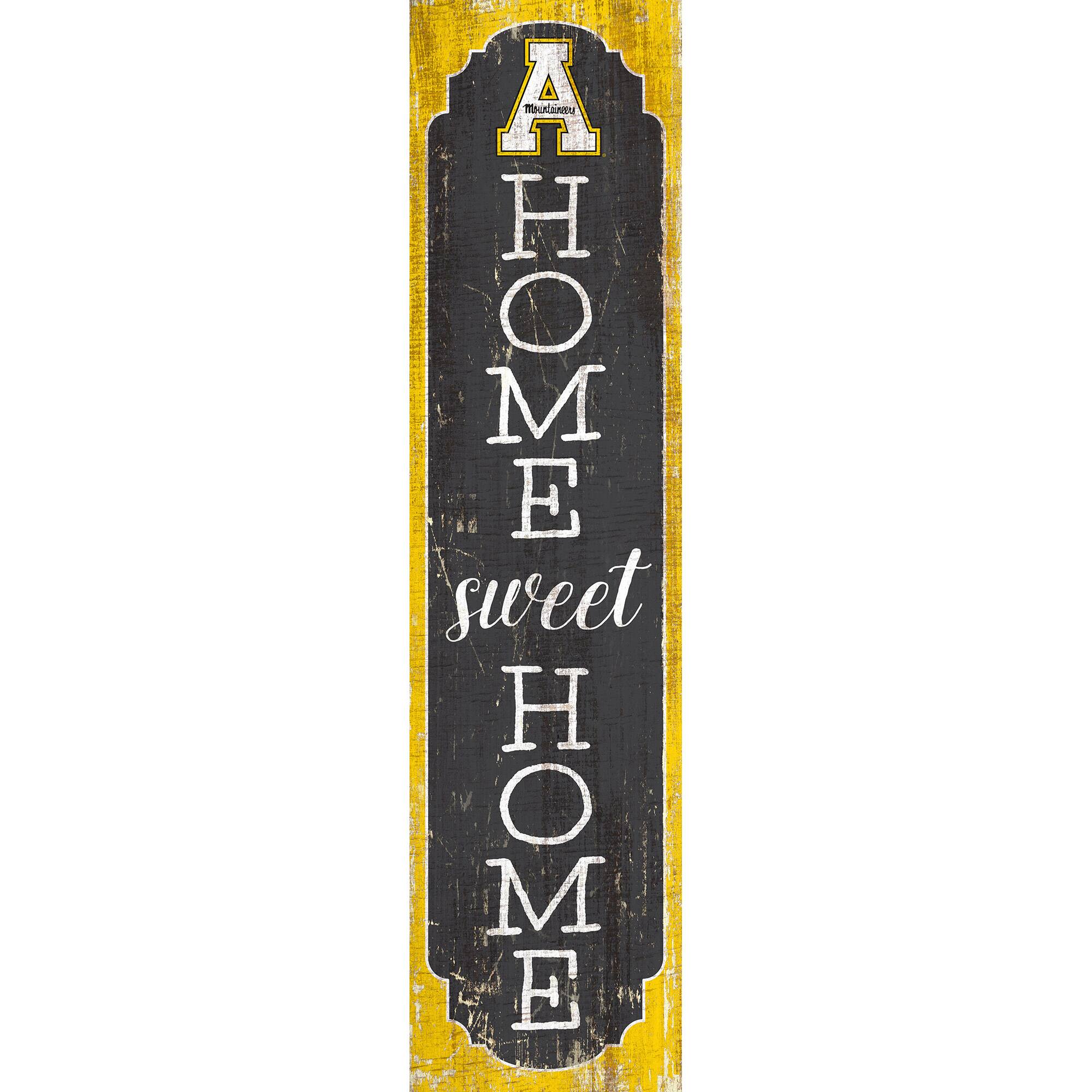 Appalachian State Mountaineers 24" Home Sweet Home Leaner Sign