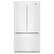 Front. Whirlpool - 25.2 Cu. Ft. French Door Refrigerator with Internal Water Dispenser - White.