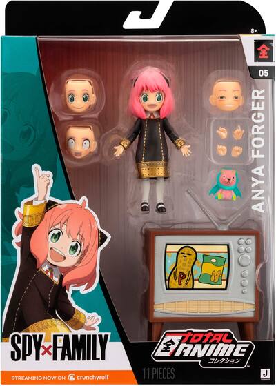Jazwares Total Anime Anya Forger 6.5 Jazwares Total Anime Anya Forger 6.5
