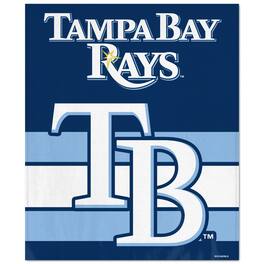 WinCraft - Tampa Bay Rays Ultra Plush 50" x 60" Throw Blanket - Multicolor