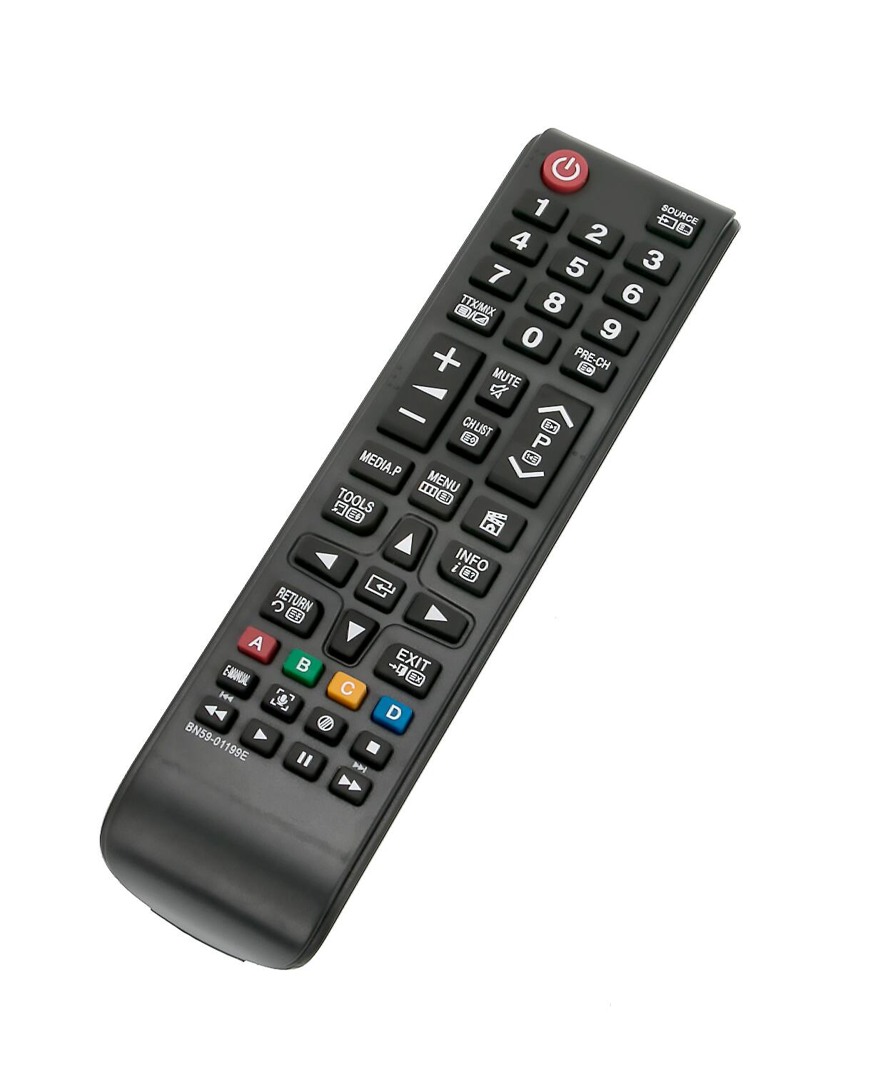 1 SOURCE 4 2 5 3 7 TTX/MIX 8 6 C/ o 9 + PRE-CH - MUTE a - CHLIST T- B P MEDIA.P 143 e MENU  TOOLS i INFO RETURN G  A  -0 EXIT ENA H4 FO7 C  BN59-01199E 1199E " 14