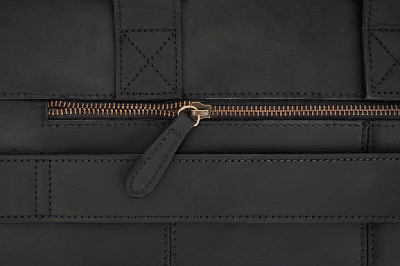 Back. Luxorro - Leather Laptop Bag for me. Fits 17" Laptops - Black.