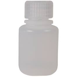 Nalgene - HDPE Plastic Narrow Mouth Storage Bottle - 1 oz. - Clear