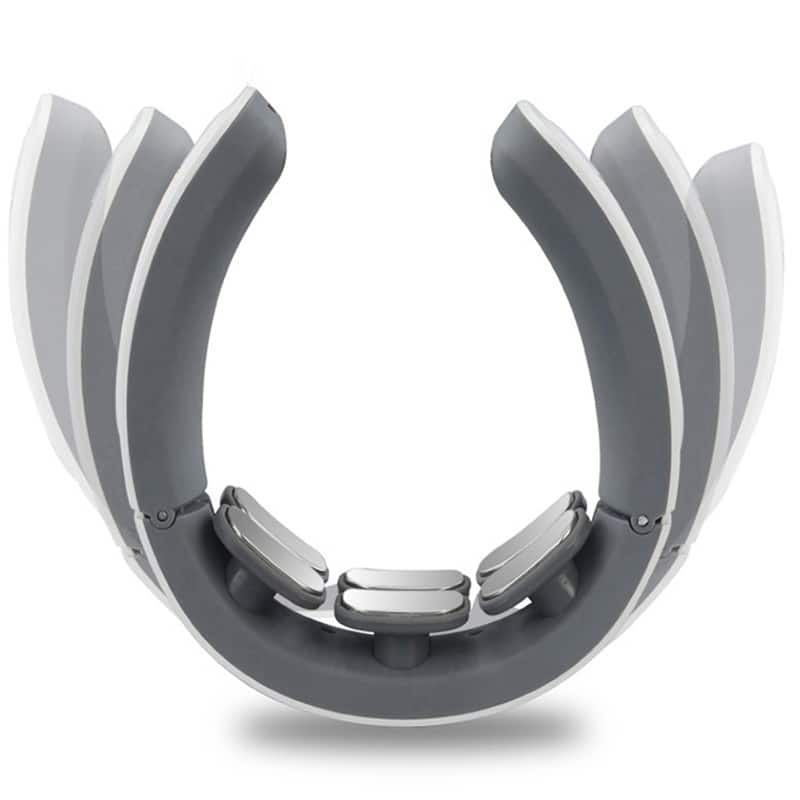 Cluzine - Smart Home Neck Shoulder Massager with Pulse, Electromagnetic, Kneading, Heat & Voice Control