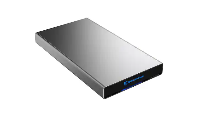 Angle. Kaleidescape - Kaleidescape Terra Prime Movie Server 12TB - Silver.